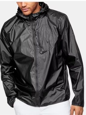 Under Armour Men's OD Impasse Loose Wind Jacket EUC Size L